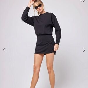 NEW L*Space Groove Dress l L l Black